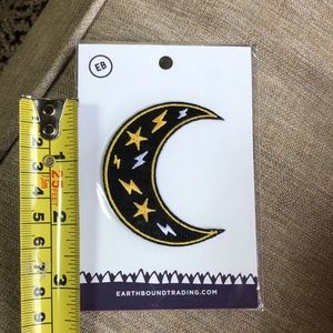 Iron on Patch Moon and Stars